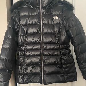North Face Gotham II Faux Fur Jacket
